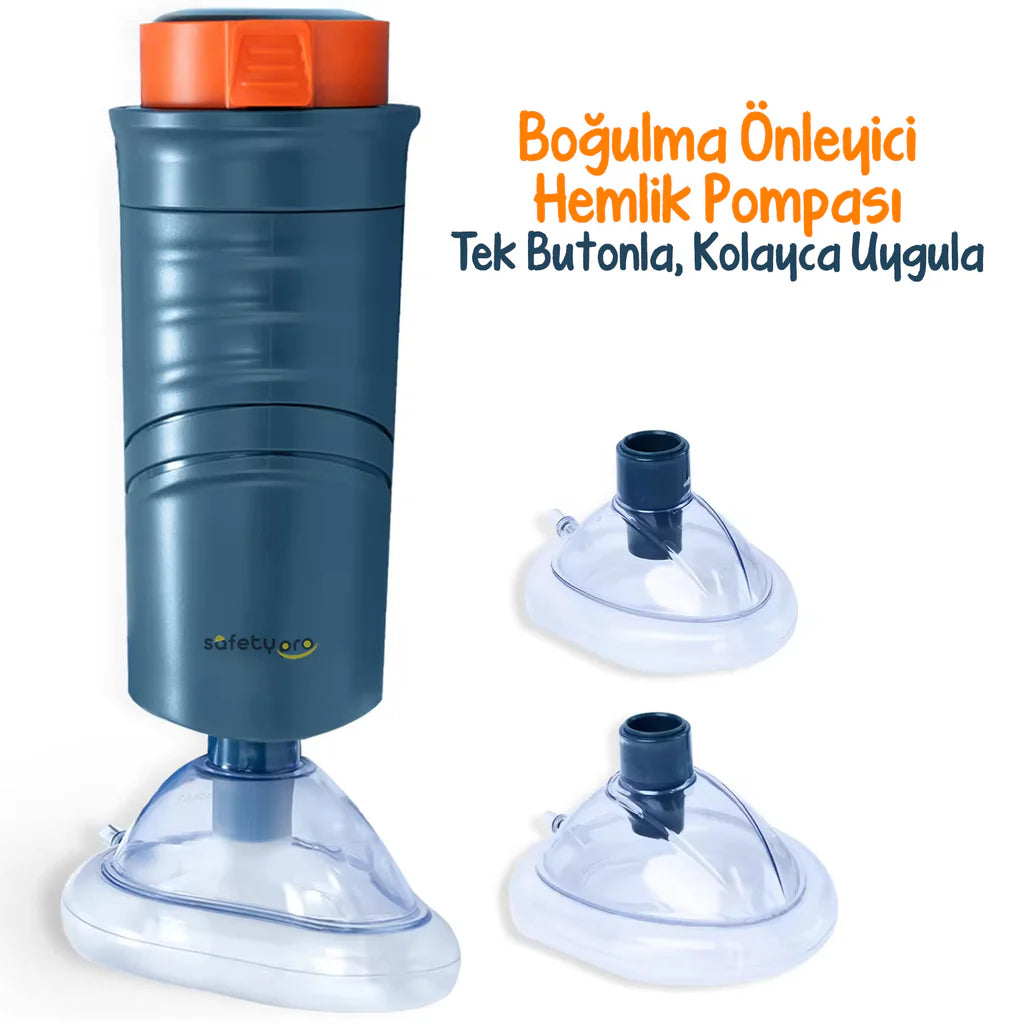 SafetyPro – Otomatik Hemlik (Heimlich) Manevrası Pompası - Boğulma Kurtarma Cihazı