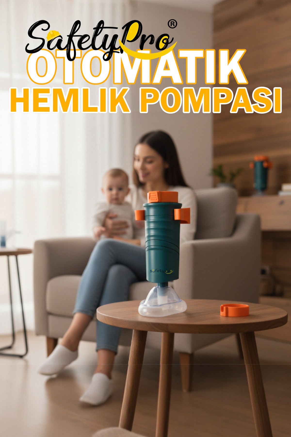 SafetyPro – Otomatik Hemlik (Heimlich) Manevrası Pompası - Boğulma Kurtarma Cihazı